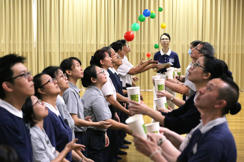 同仁营 游戏中学习互助互信